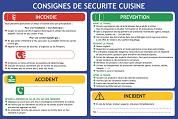 Consigne Sécurité Cuisine 