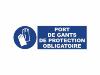 Panneau Port de Gants de Manutention Obligatoire