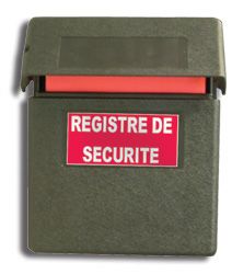 Boîtier pour Registre de Sécurité