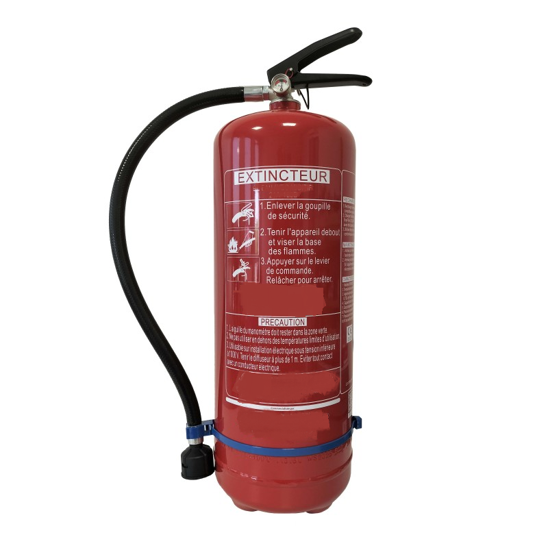 Extincteur 9 kg poudre NF pression Permanente