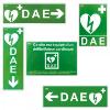 pack de 5 panneaux (défibrillateur)