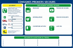 Consigne Premiers Secours