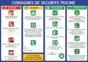 Consigne Sécurité Piscine