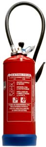 Extincteur 6 litres AB eau + additif (AFF) Pression Auxiliaire (garantie 5 ans) 