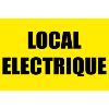 Panneau Jaune local électrique