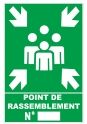 Panneau Point de Rassemblement GM